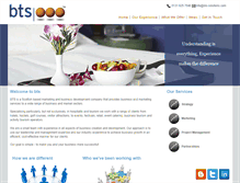 Tablet Screenshot of businesstourismsolutions.com